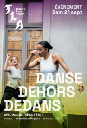 Couverture de Dépliant Danse Dehors Dedans 2024